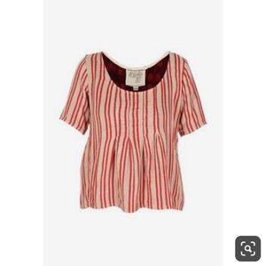 Ace & Jig Peppermint Shop Tee, Size Small